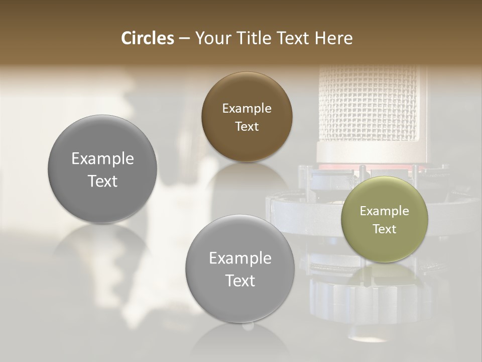 Joy Girl Woman PowerPoint Template