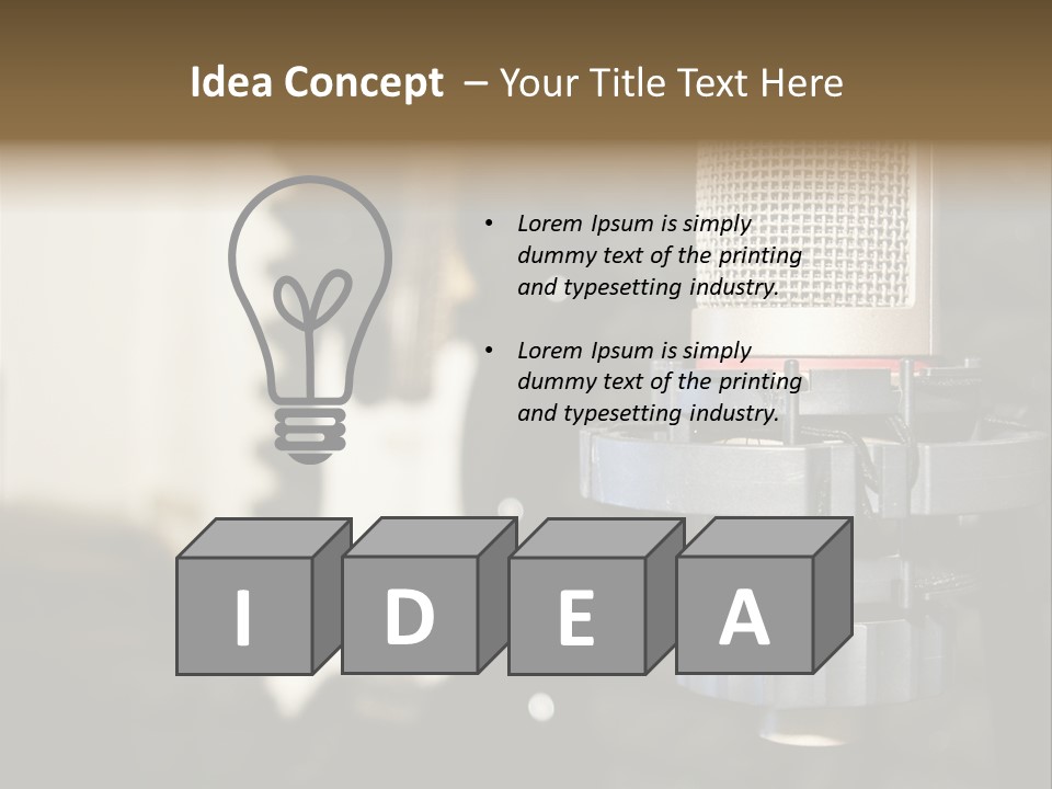 Joy Girl Woman PowerPoint Template