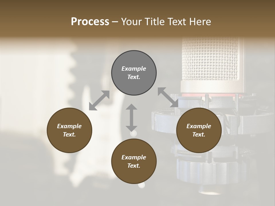 Joy Girl Woman PowerPoint Template