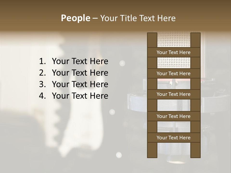 Joy Girl Woman PowerPoint Template