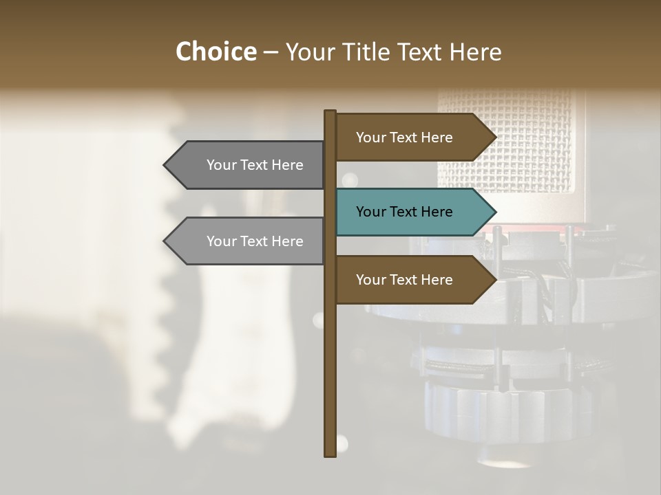 Joy Girl Woman PowerPoint Template