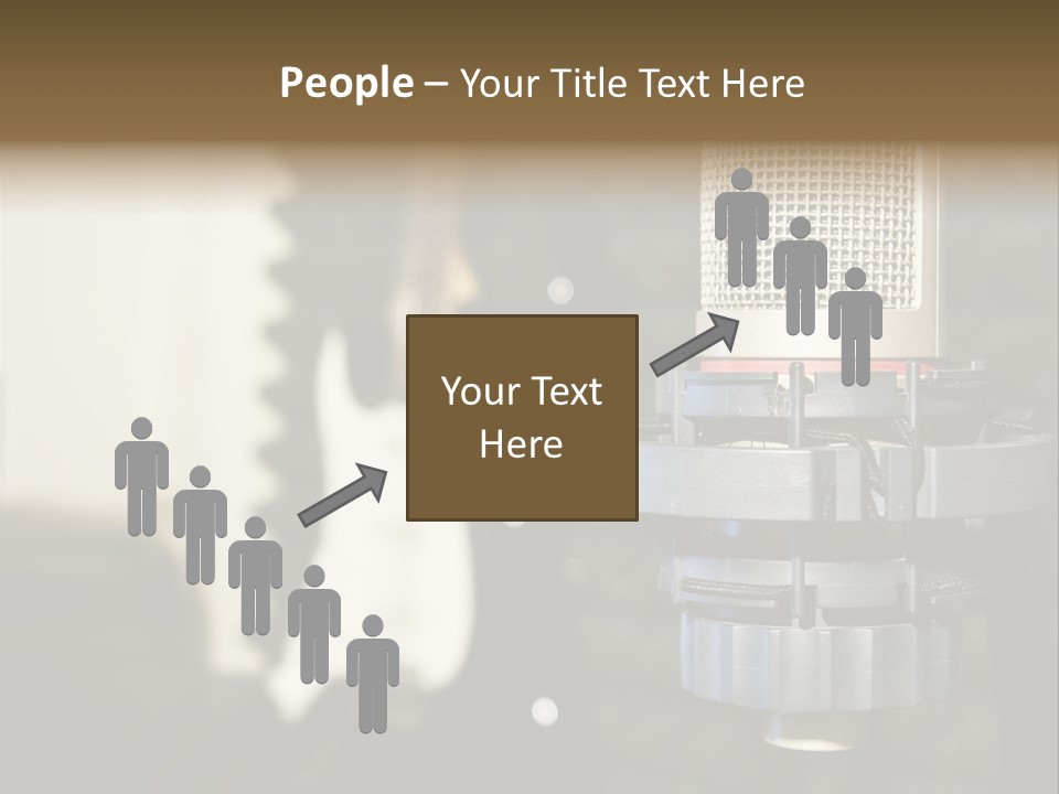 Joy Girl Woman PowerPoint Template