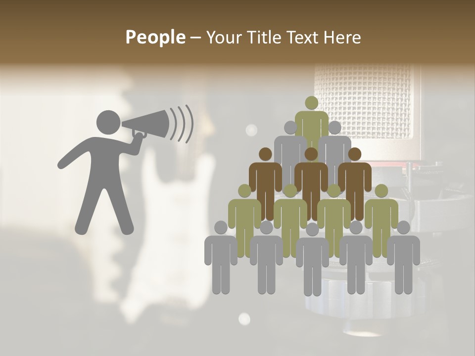 Joy Girl Woman PowerPoint Template