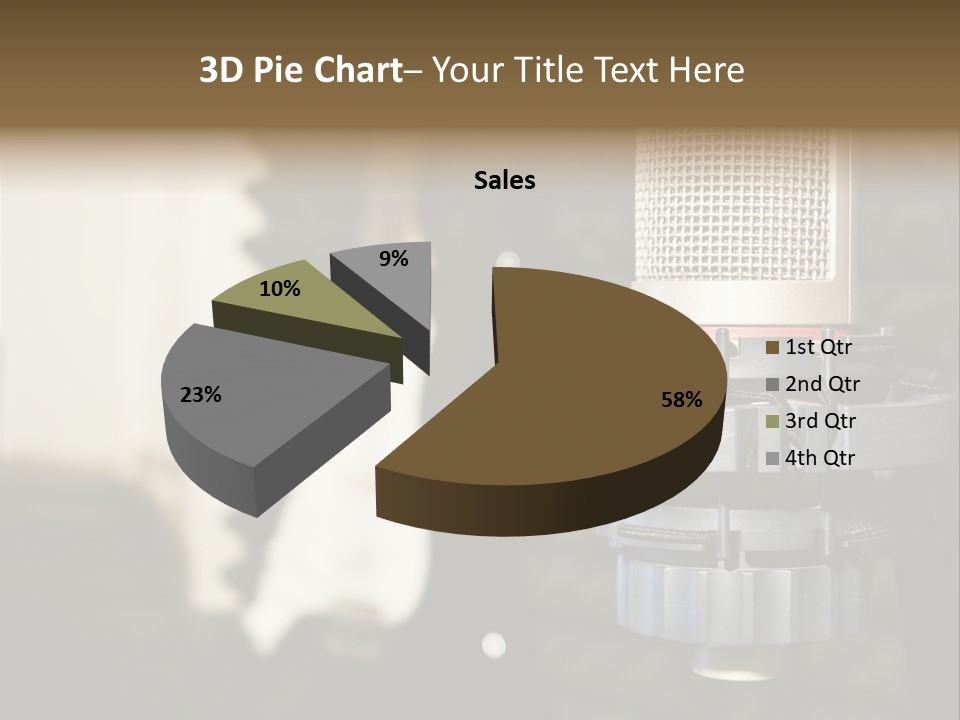 Joy Girl Woman PowerPoint Template