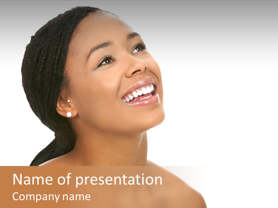 Beauty Care African PowerPoint Template