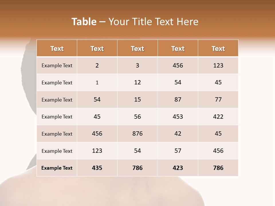 Beauty Care African PowerPoint Template