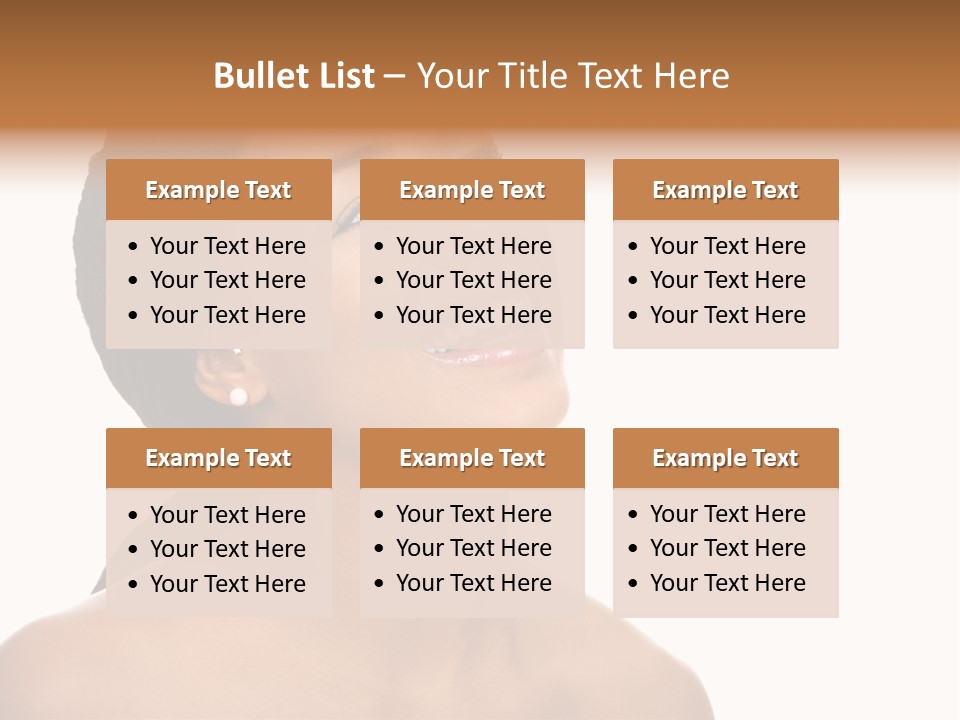 Beauty Care African PowerPoint Template