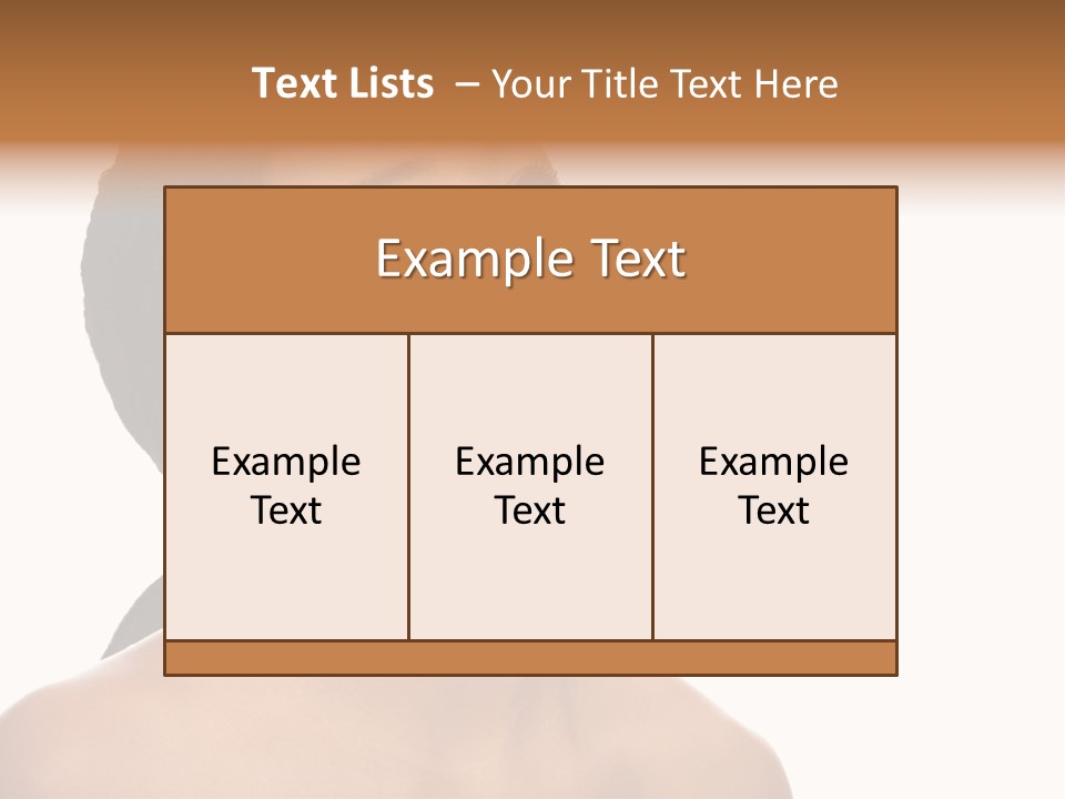 Beauty Care African PowerPoint Template