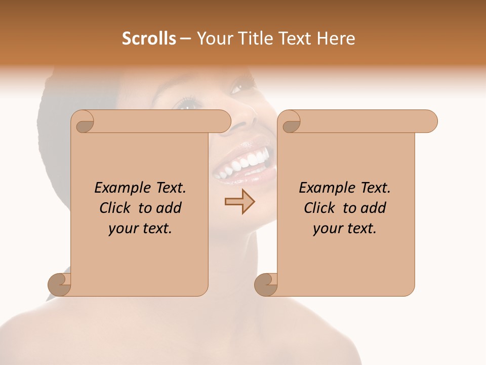Beauty Care African PowerPoint Template