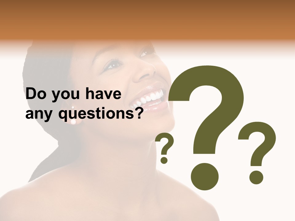 Beauty Care African PowerPoint Template