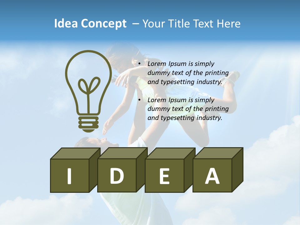 Adult Activity Family PowerPoint Template