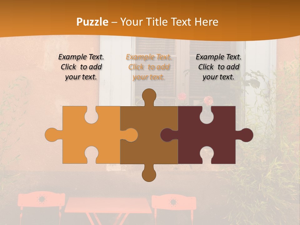 Exterior Coffee Light PowerPoint Template