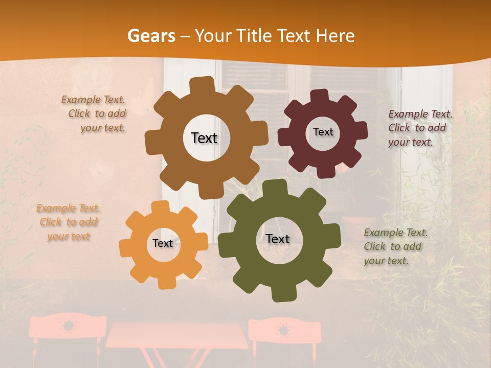 Exterior Coffee Light PowerPoint Template