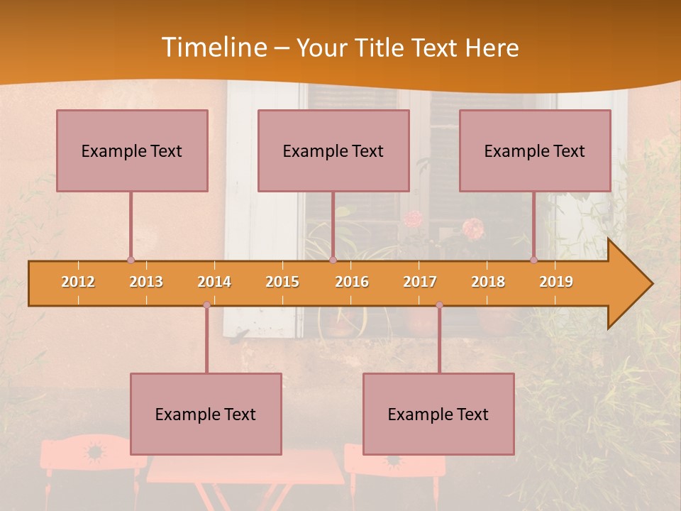Exterior Coffee Light PowerPoint Template