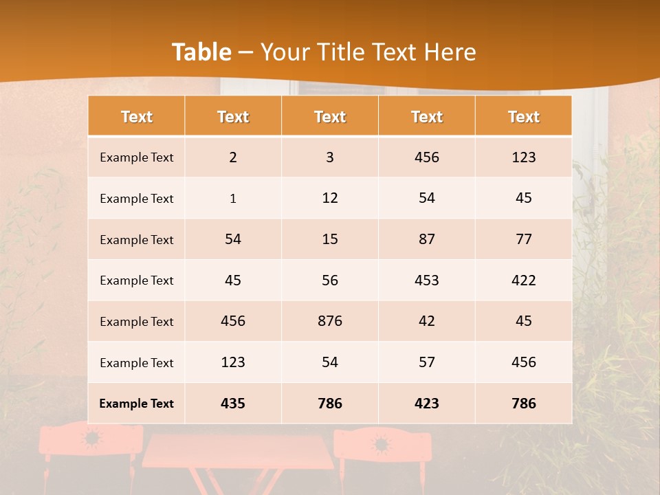 Exterior Coffee Light PowerPoint Template