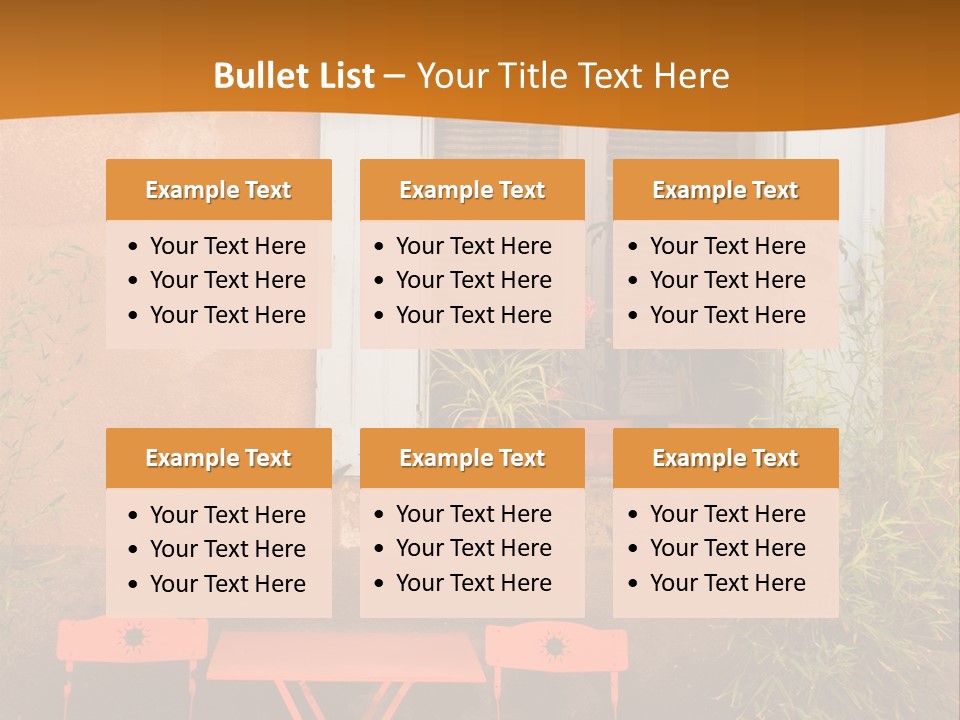 Exterior Coffee Light PowerPoint Template