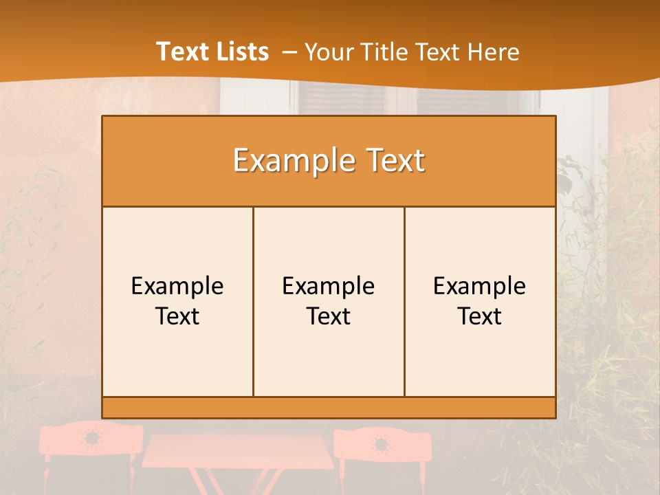 Exterior Coffee Light PowerPoint Template