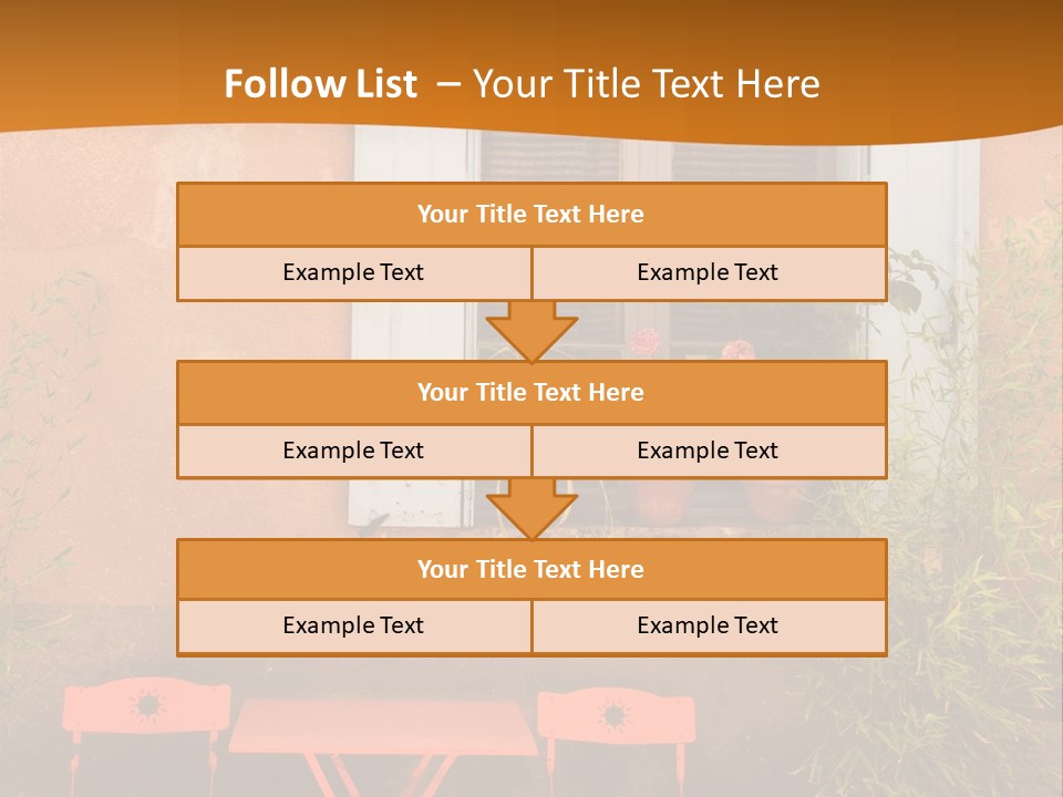 Exterior Coffee Light PowerPoint Template
