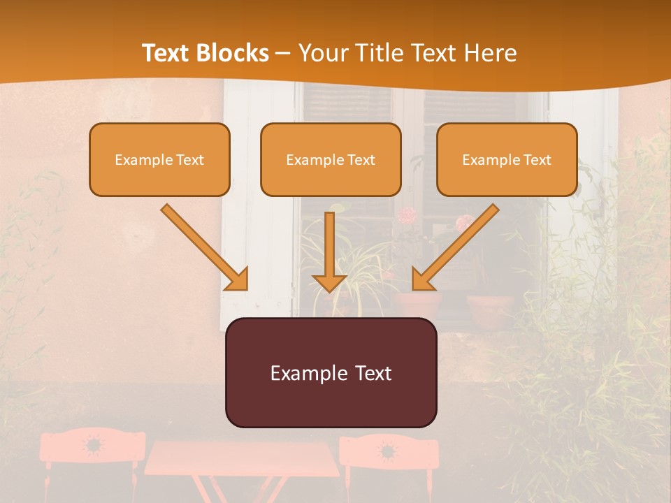 Exterior Coffee Light PowerPoint Template
