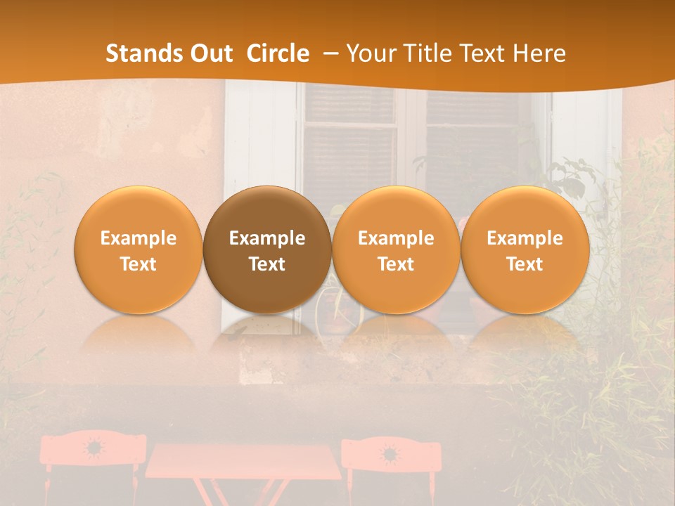 Exterior Coffee Light PowerPoint Template