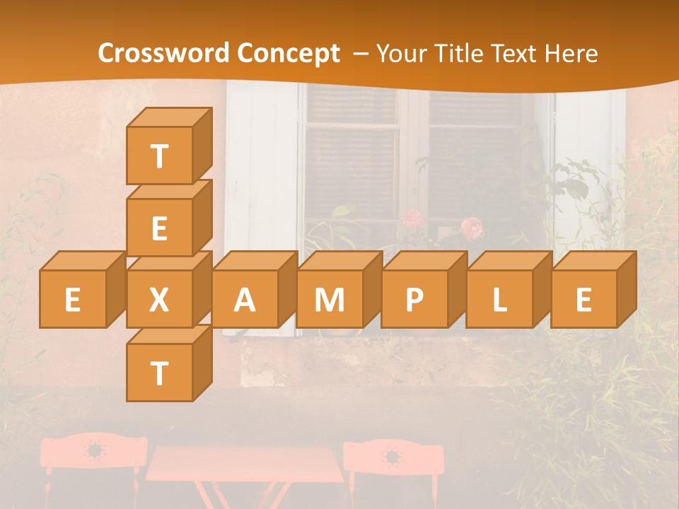 Exterior Coffee Light PowerPoint Template