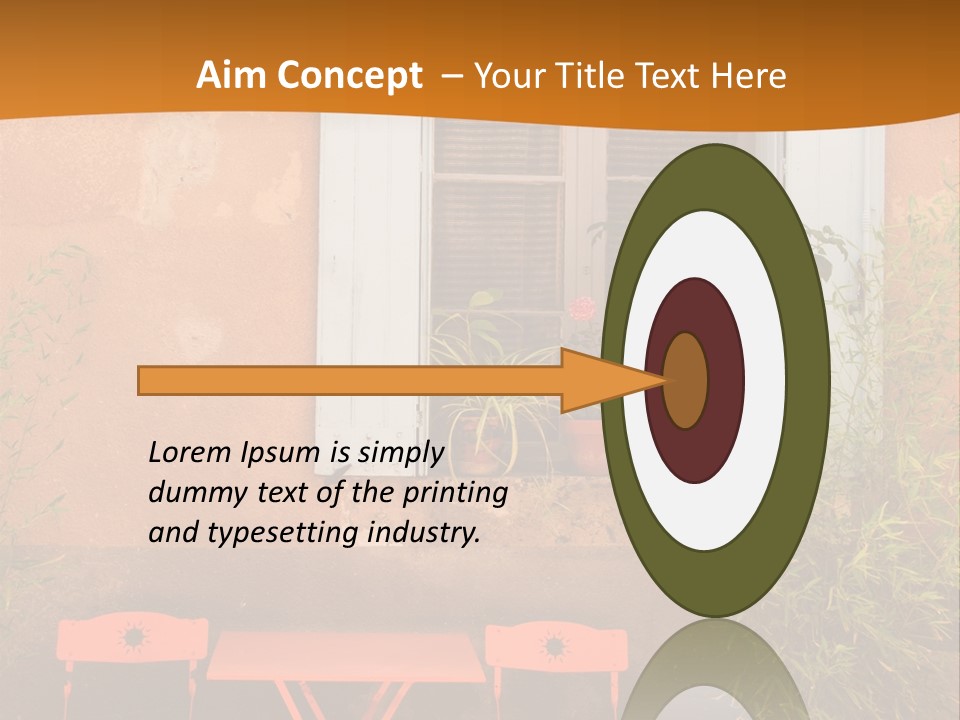 Exterior Coffee Light PowerPoint Template