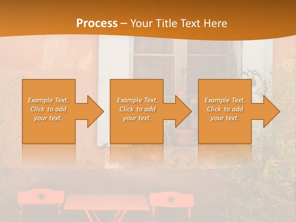 Exterior Coffee Light PowerPoint Template