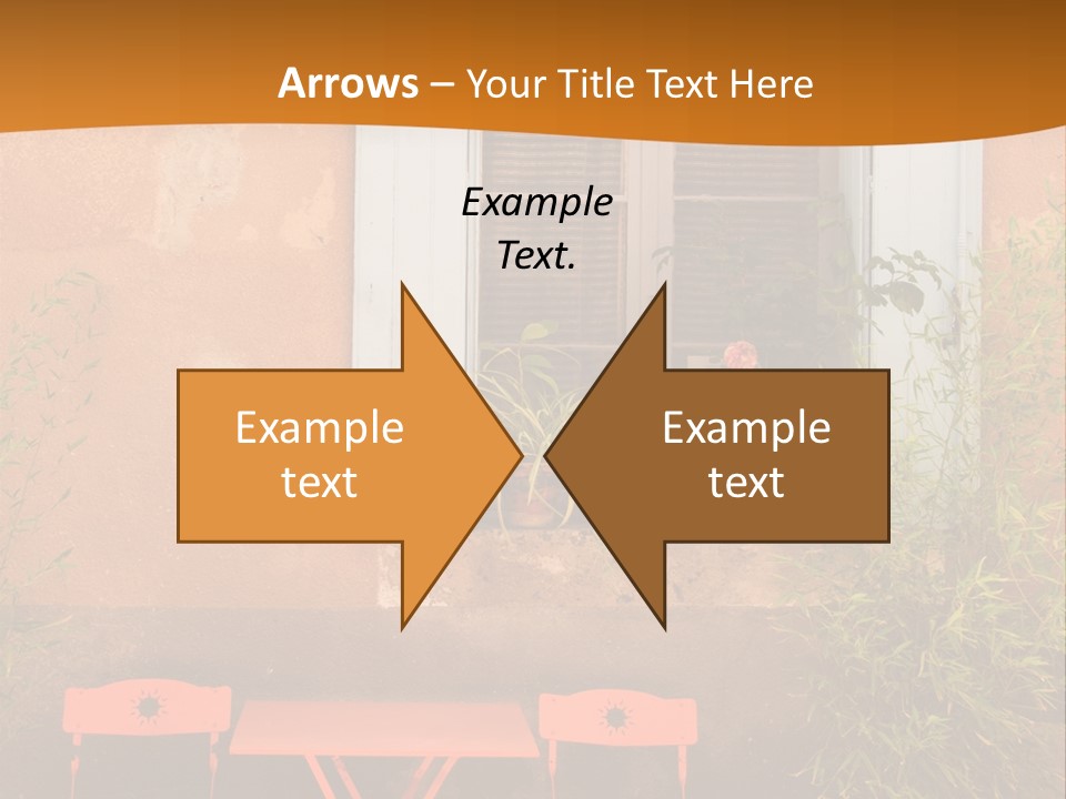 Exterior Coffee Light PowerPoint Template