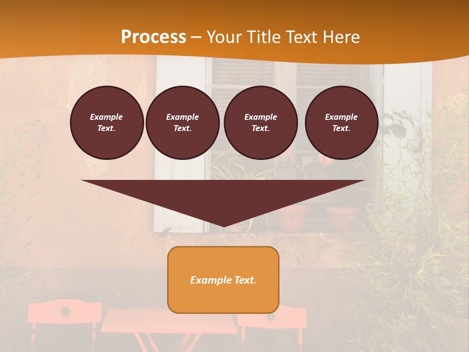 Exterior Coffee Light PowerPoint Template