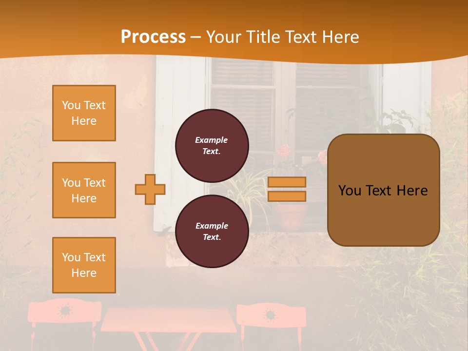 Exterior Coffee Light PowerPoint Template