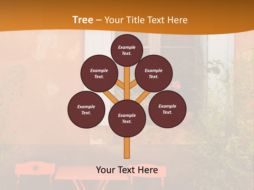 Exterior Coffee Light PowerPoint Template