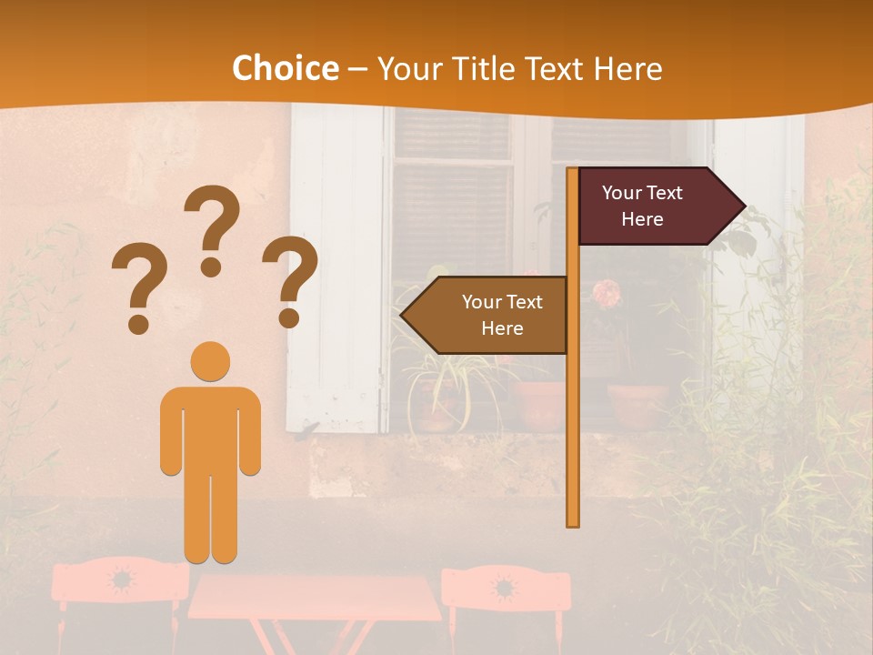 Exterior Coffee Light PowerPoint Template