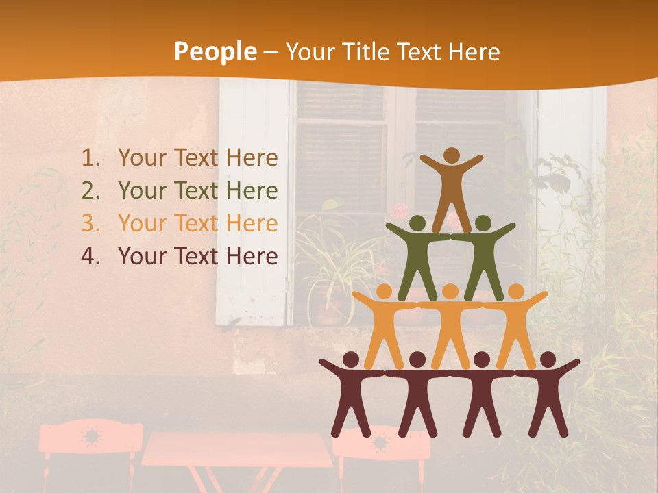 Exterior Coffee Light PowerPoint Template