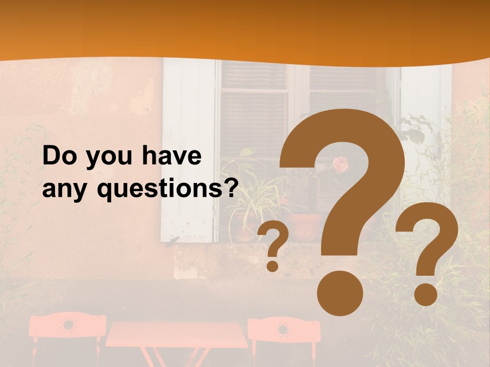 Exterior Coffee Light PowerPoint Template