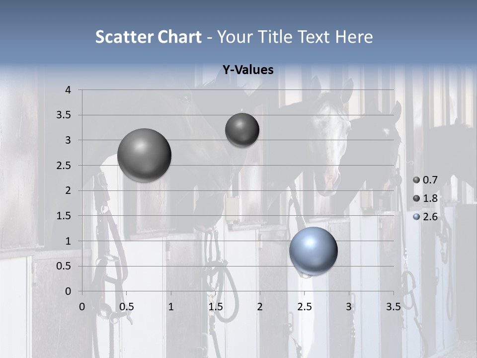 A Group Of Horses Standing Next To Each Other PowerPoint Template