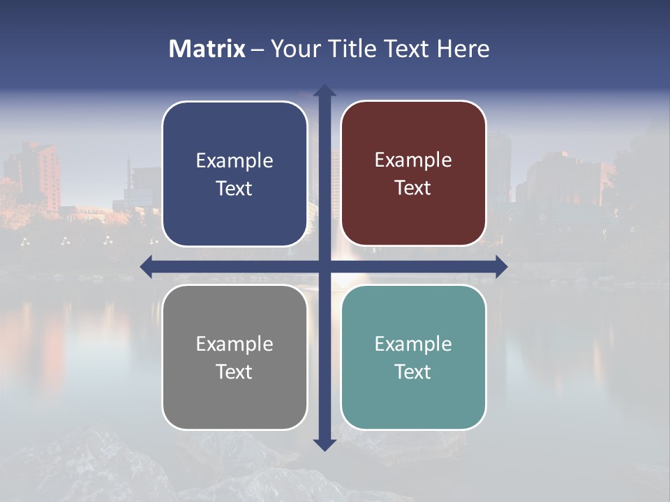 Princess Warm Skyscraper PowerPoint Template