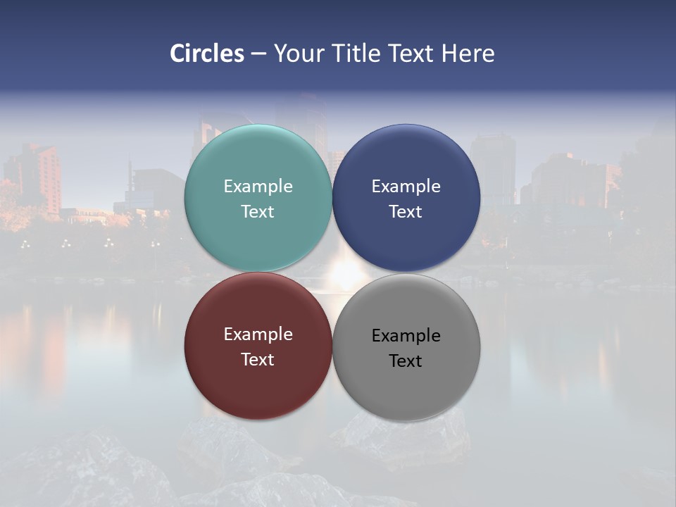 Princess Warm Skyscraper PowerPoint Template