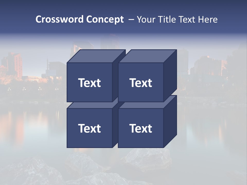 Princess Warm Skyscraper PowerPoint Template
