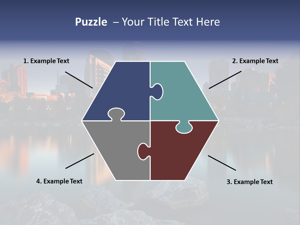 Princess Warm Skyscraper PowerPoint Template