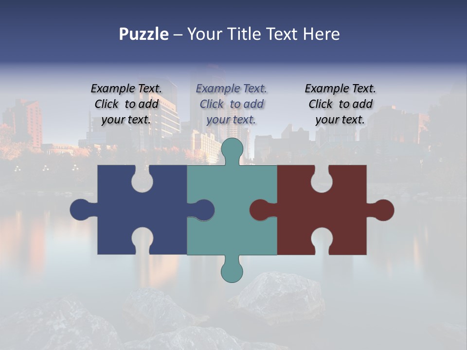 Princess Warm Skyscraper PowerPoint Template