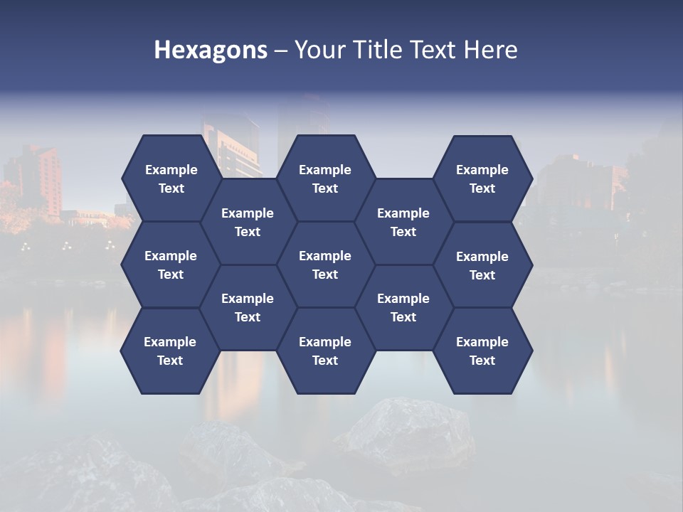 Princess Warm Skyscraper PowerPoint Template