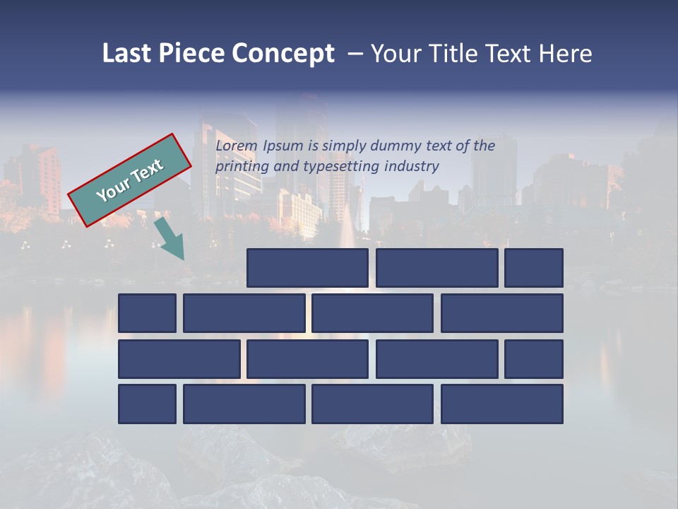 Princess Warm Skyscraper PowerPoint Template