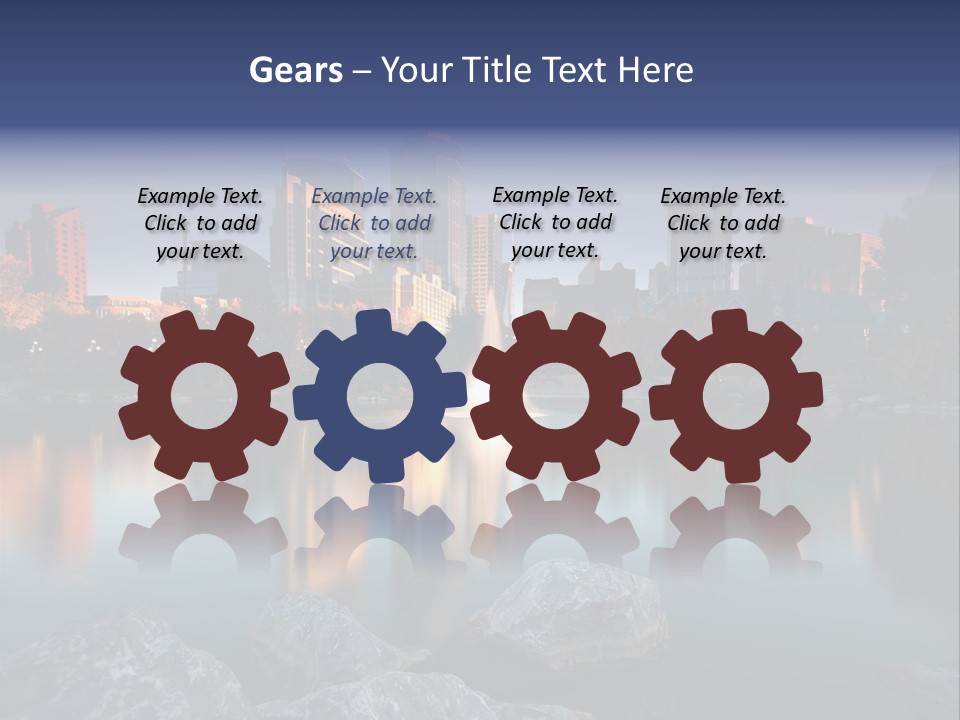 Princess Warm Skyscraper PowerPoint Template