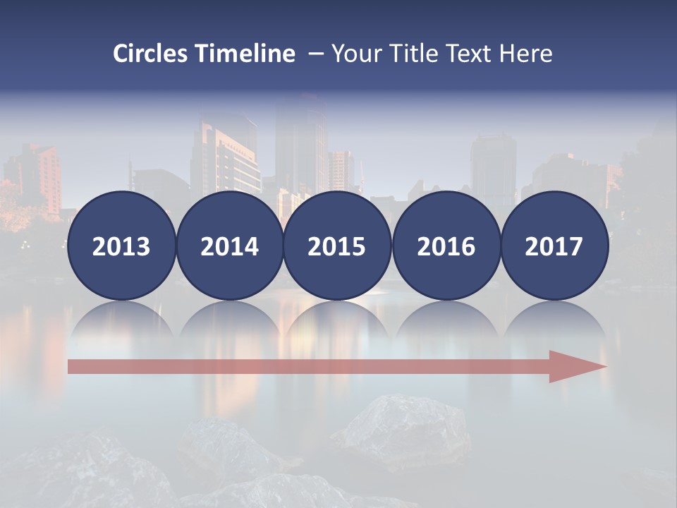 Princess Warm Skyscraper PowerPoint Template