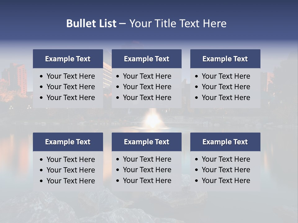 Princess Warm Skyscraper PowerPoint Template