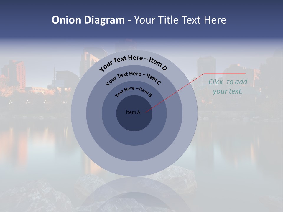 Princess Warm Skyscraper PowerPoint Template