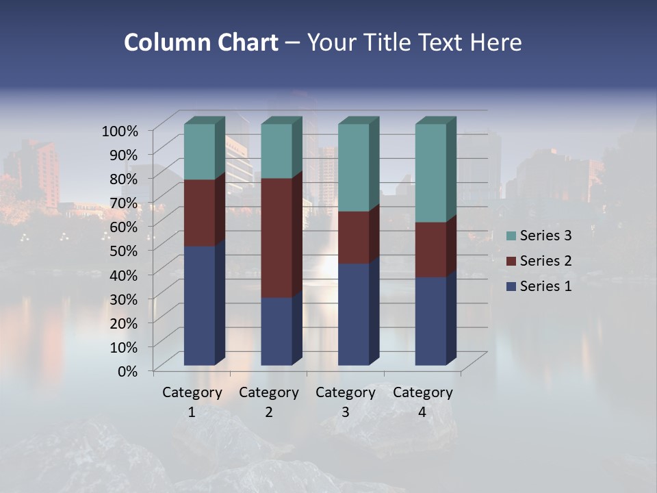 Princess Warm Skyscraper PowerPoint Template