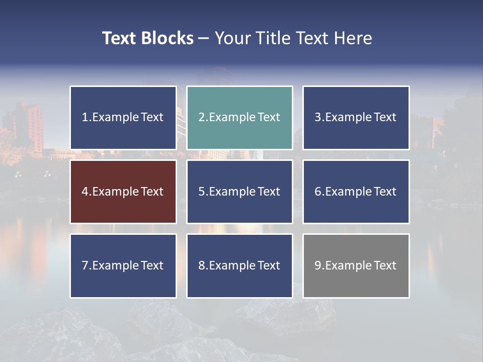 Princess Warm Skyscraper PowerPoint Template