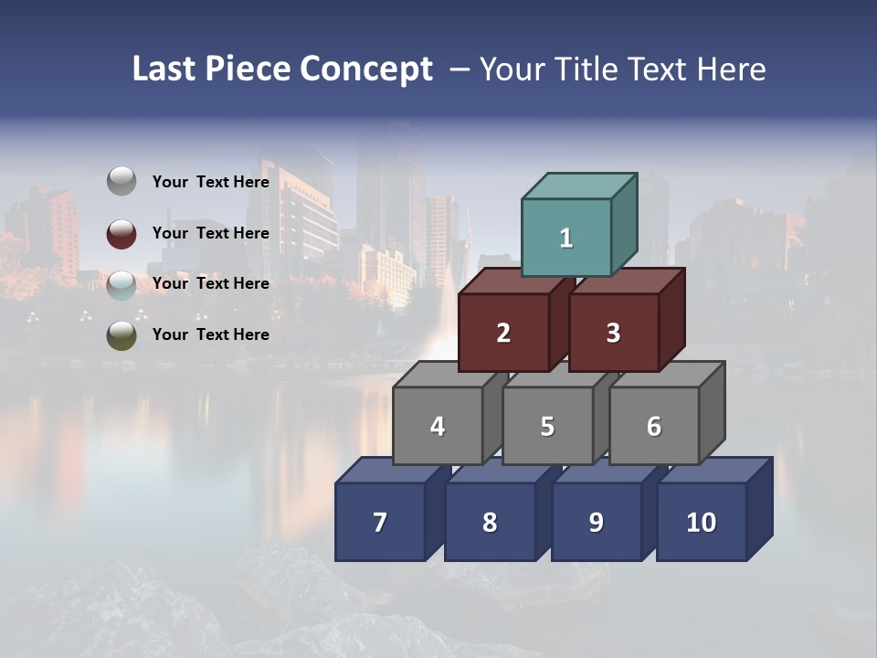 Princess Warm Skyscraper PowerPoint Template