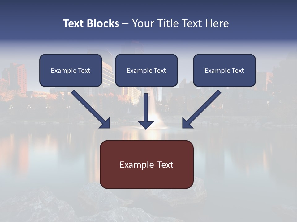 Princess Warm Skyscraper PowerPoint Template